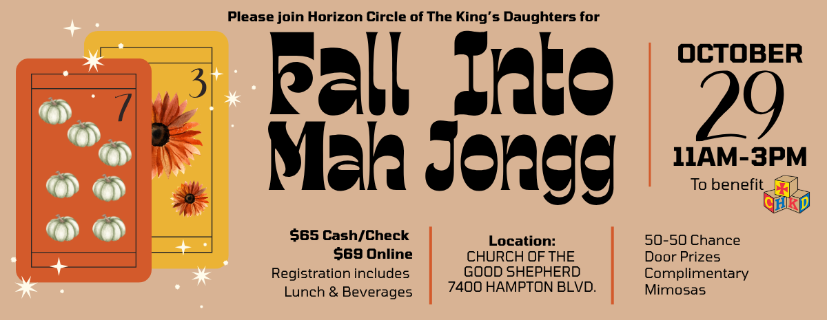 Fall into Mah Jongg 2026